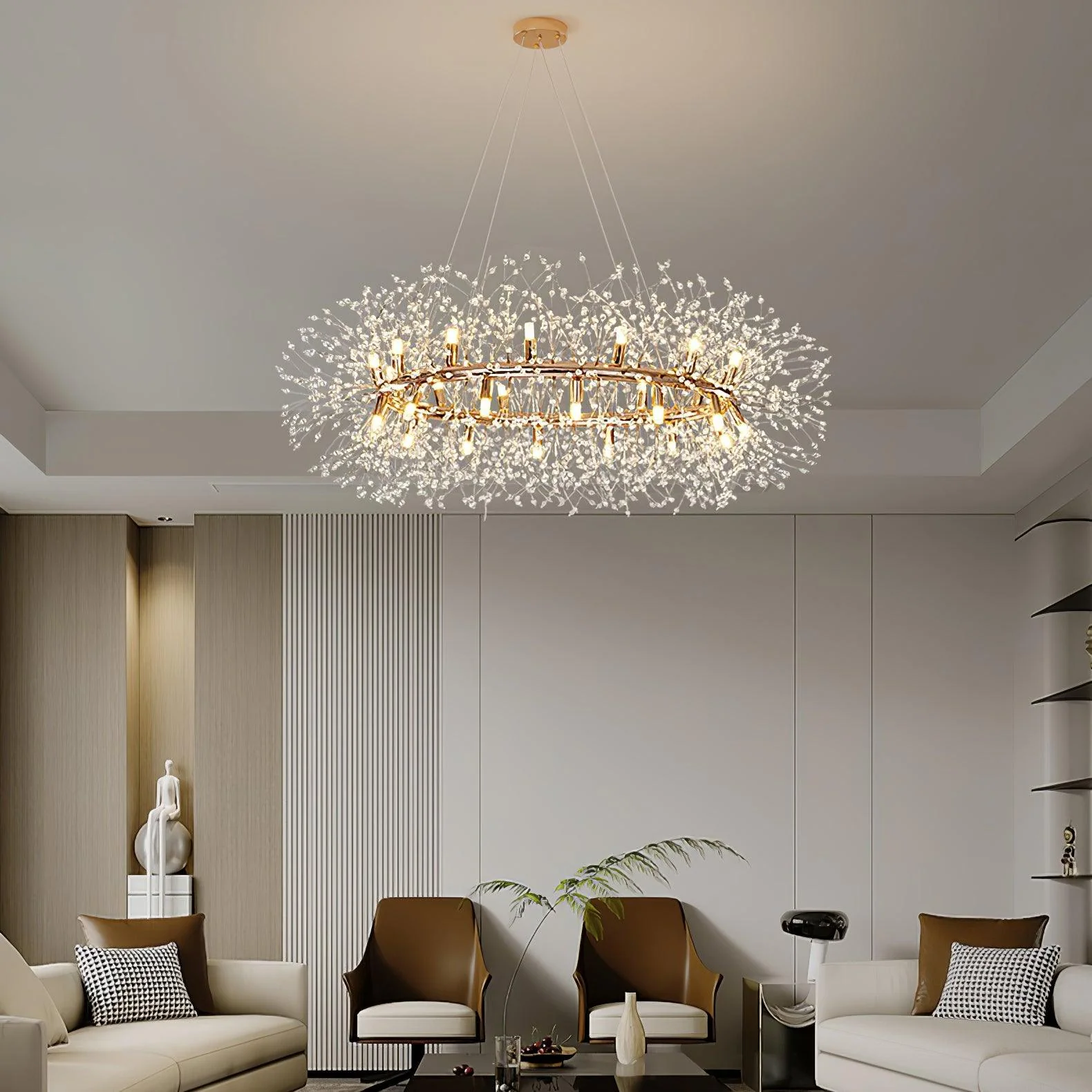 Dandelion Round Chandelier - Image 3