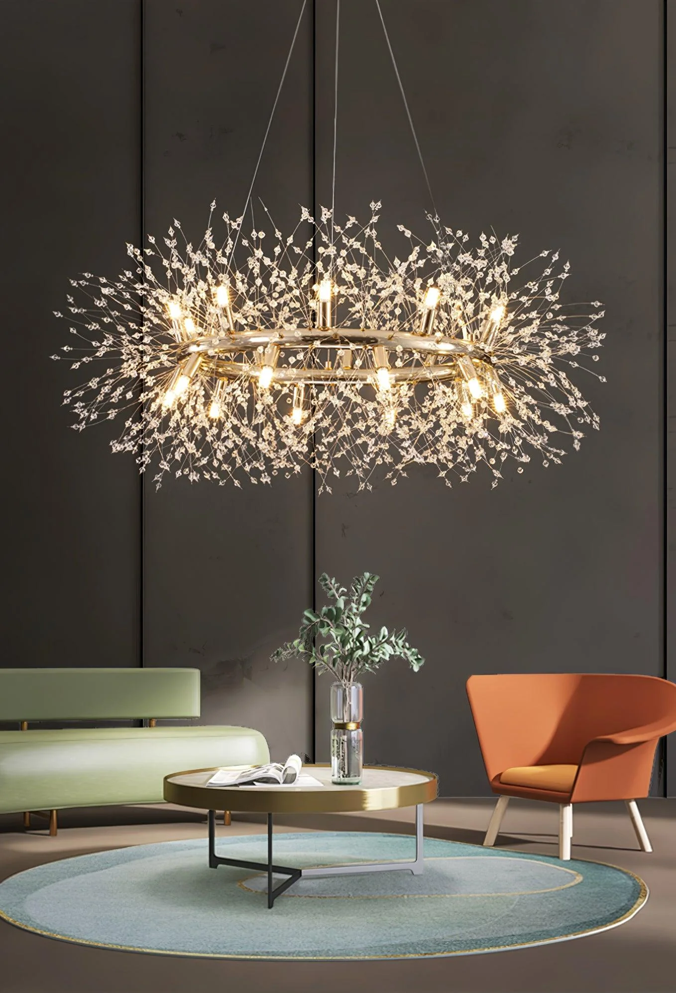 Dandelion Round Chandelier - Image 6