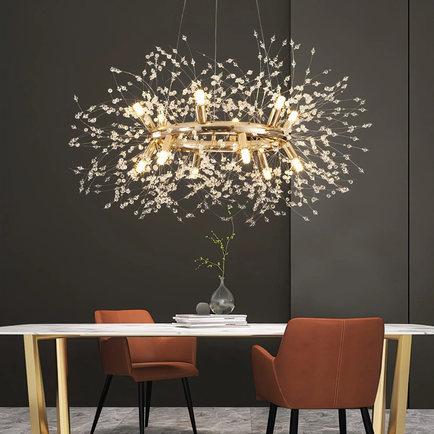 Dandelion Round Chandelier - Image 8