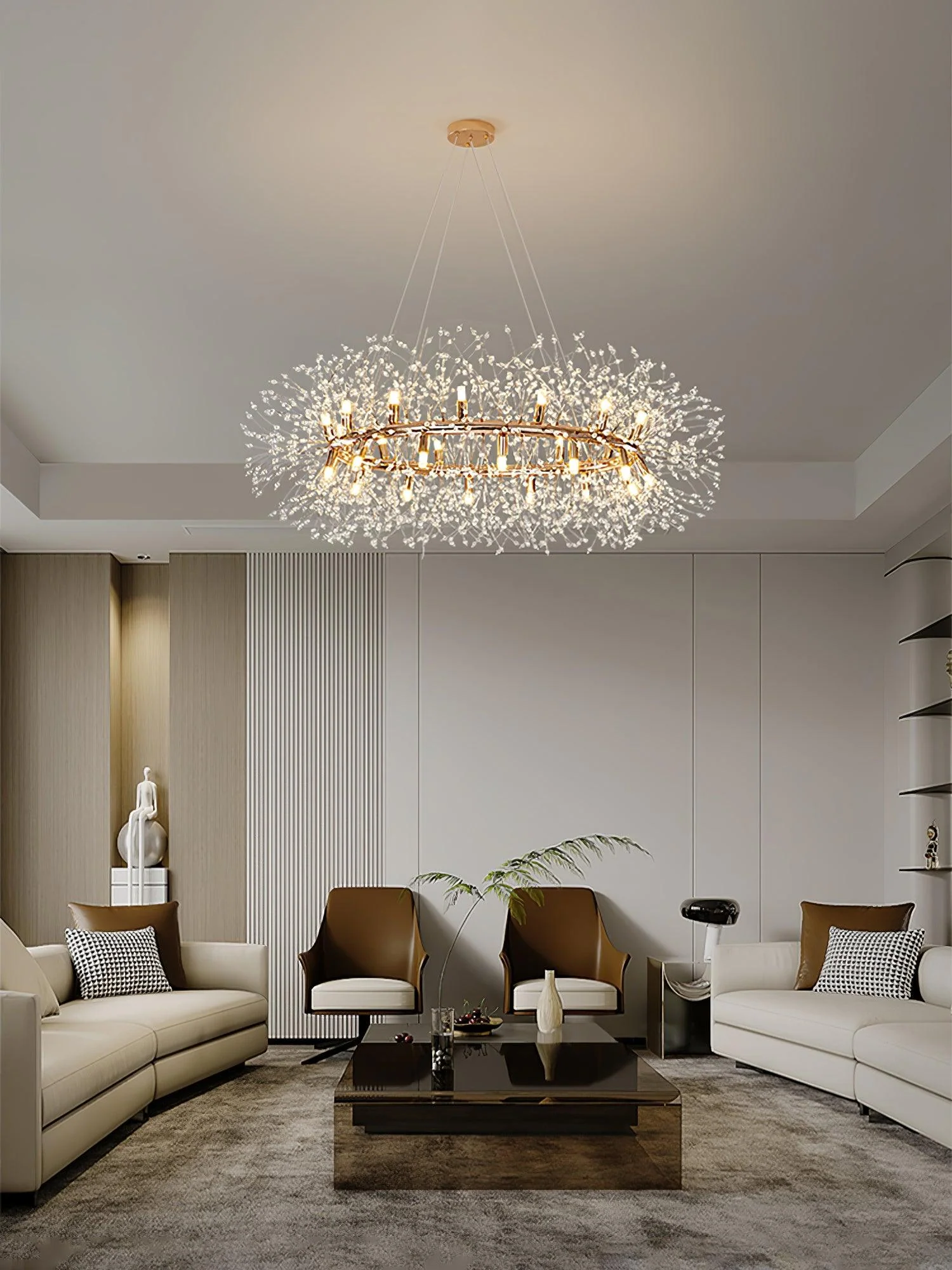 Dandelion Round Chandelier - Image 9