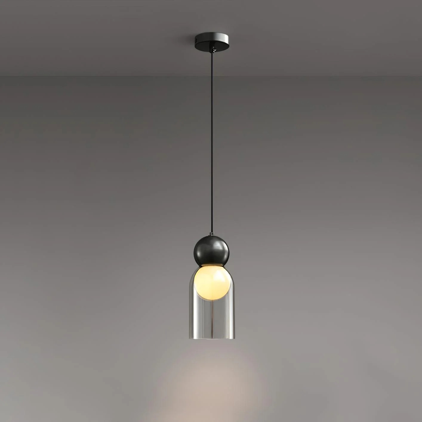 Dani Brass Pendant Lamp - Image 4