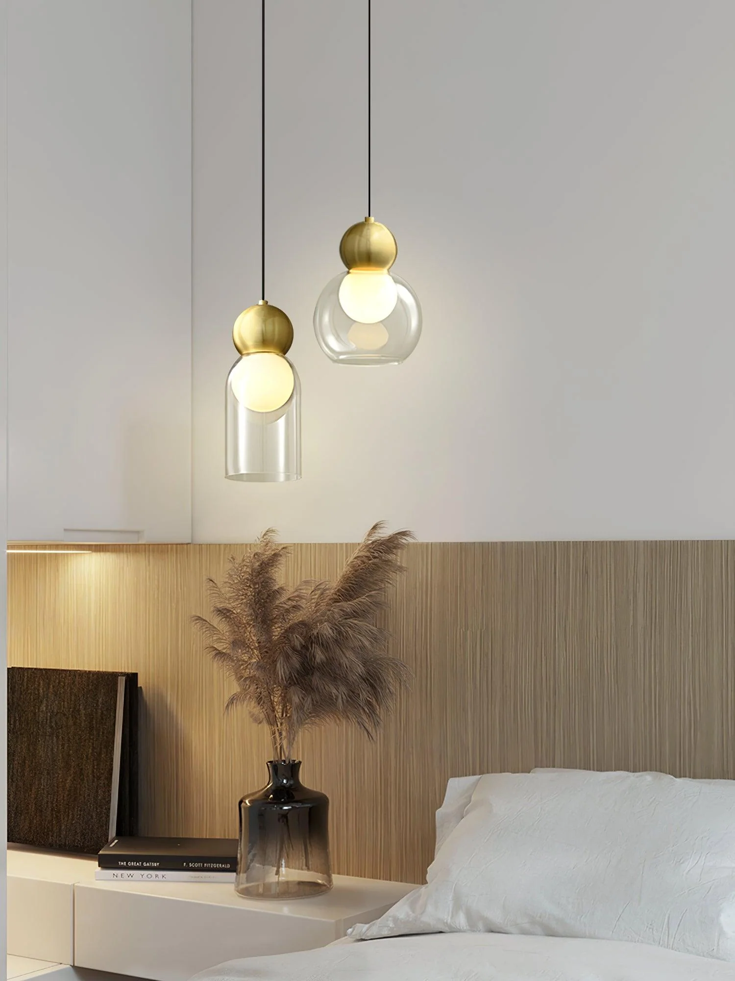Dani Brass Pendant Lamp - Image 7