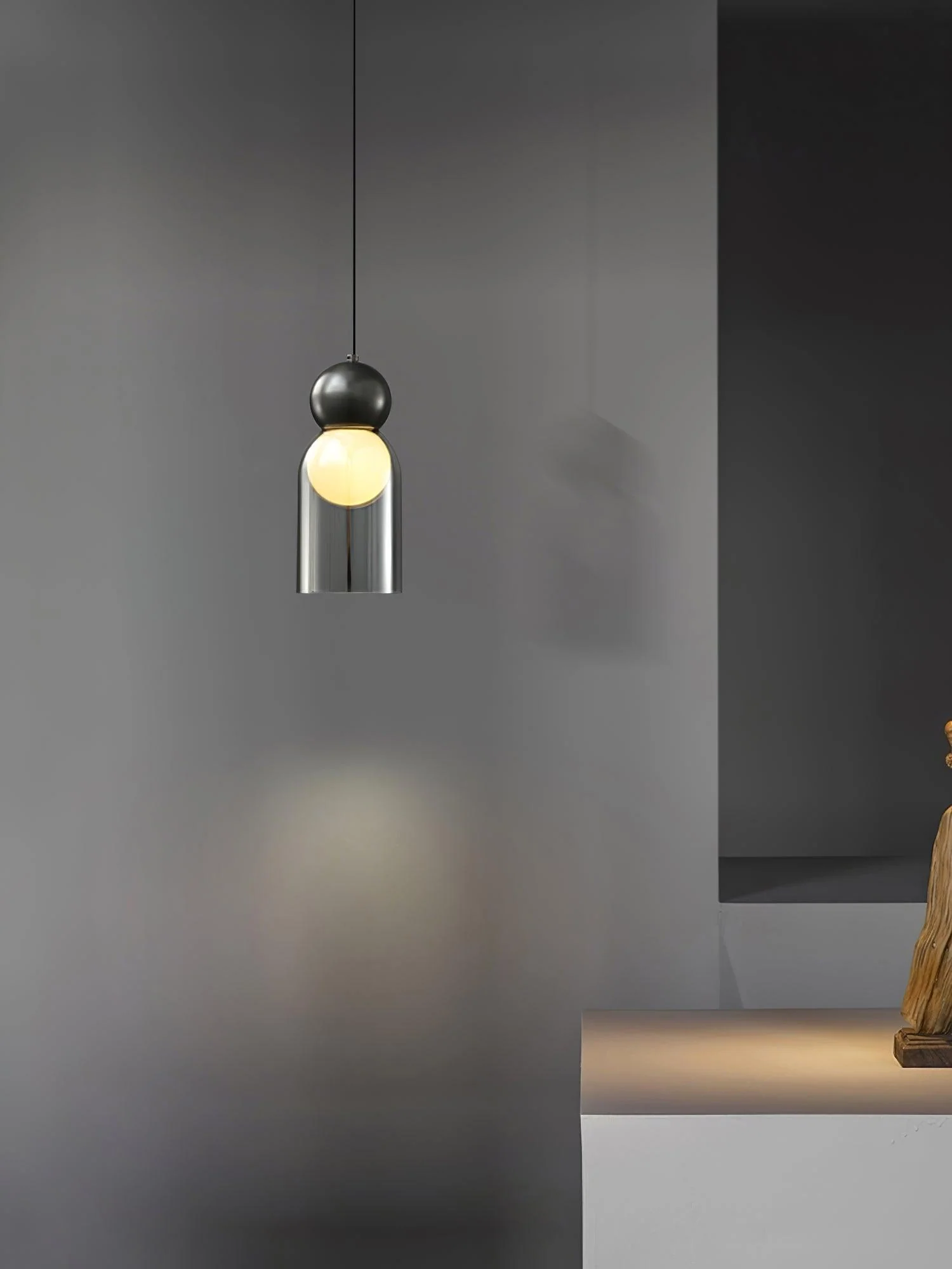 Dani Brass Pendant Lamp - Image 9