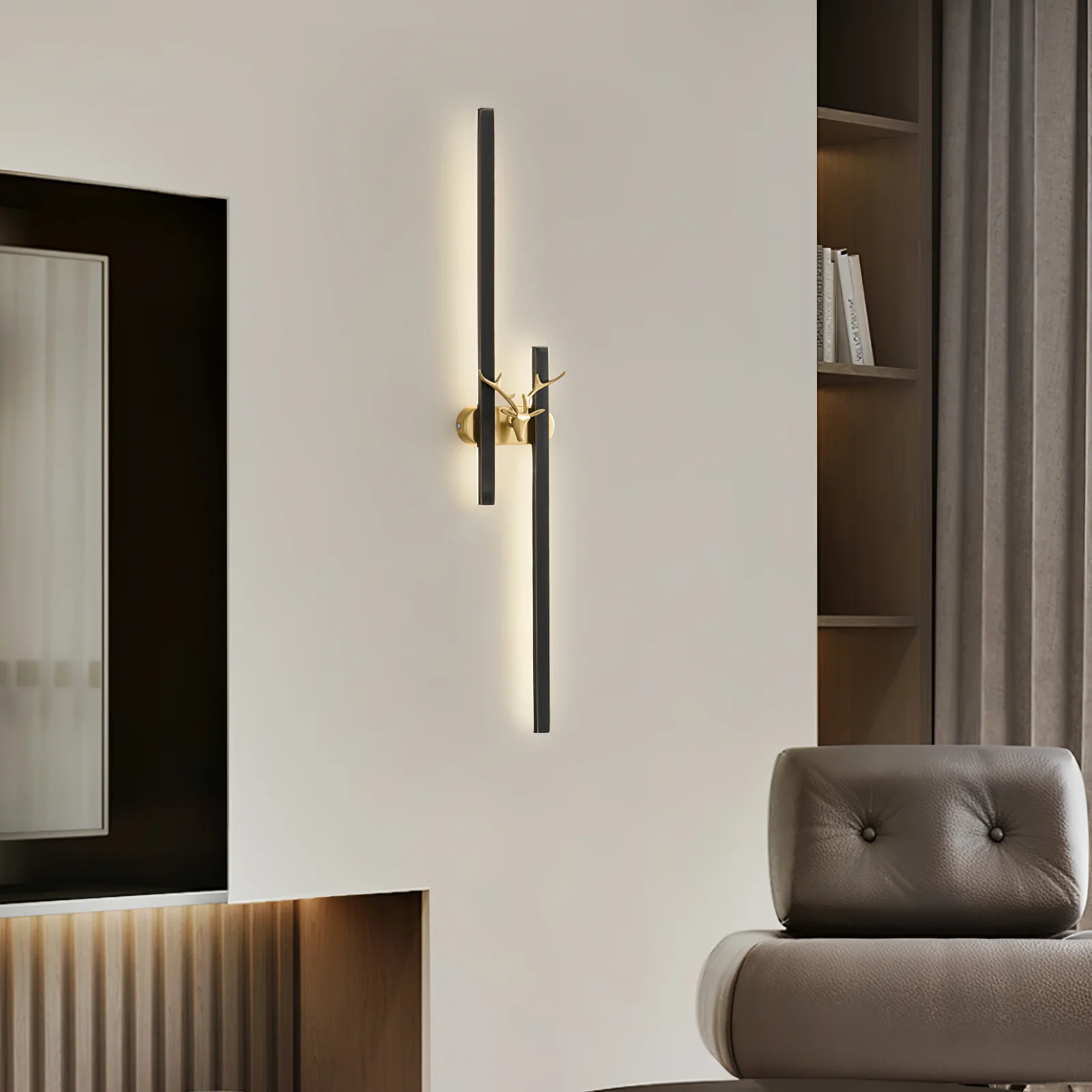 Deer Brass Wall Lamp - Image 6