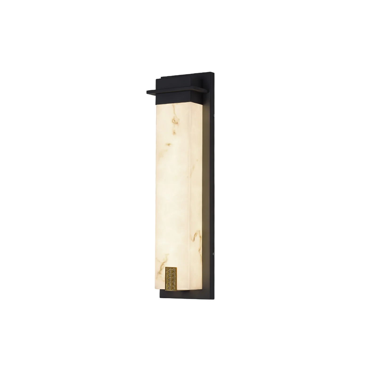 Delaney Alabaster Outdoor Wall Light - Image 24