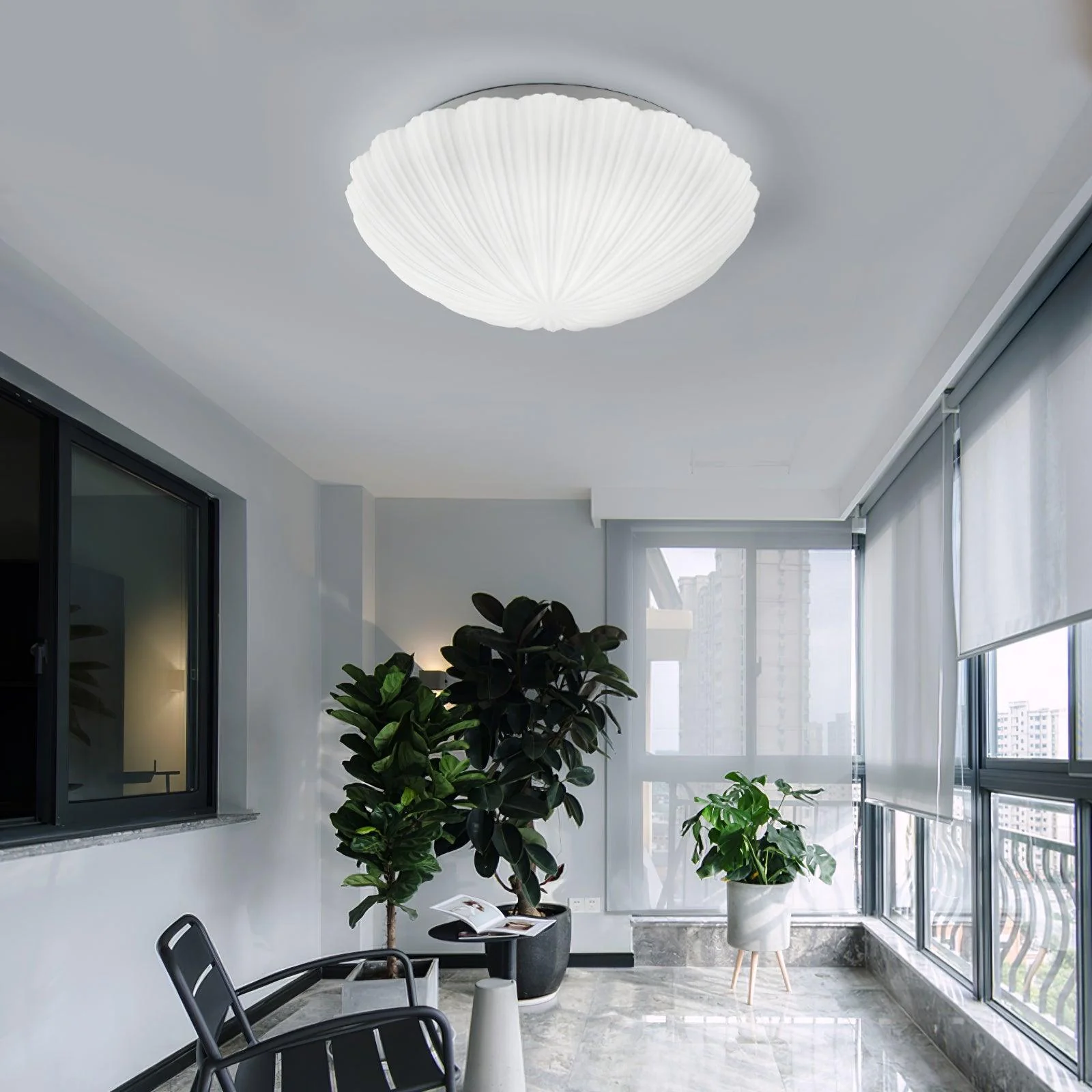 Devan Seashell Ceiling Lamp - Image 3