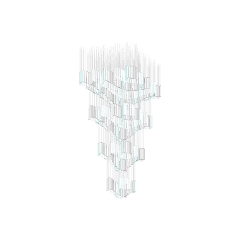 Diamond Cloud Customize Chandelier - Image 9