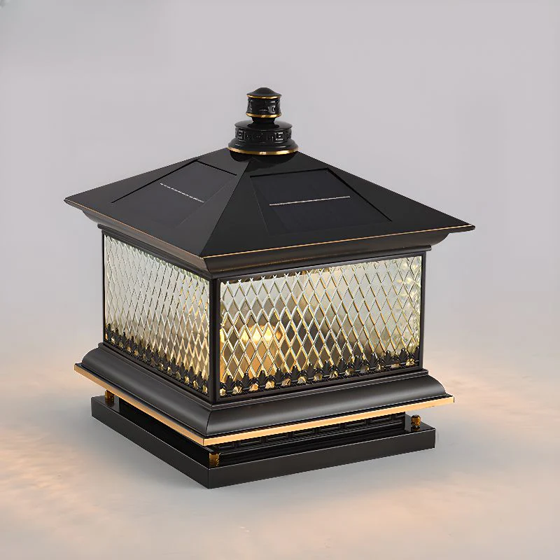 Diamond Solar Post Outdoor Light - Image 6