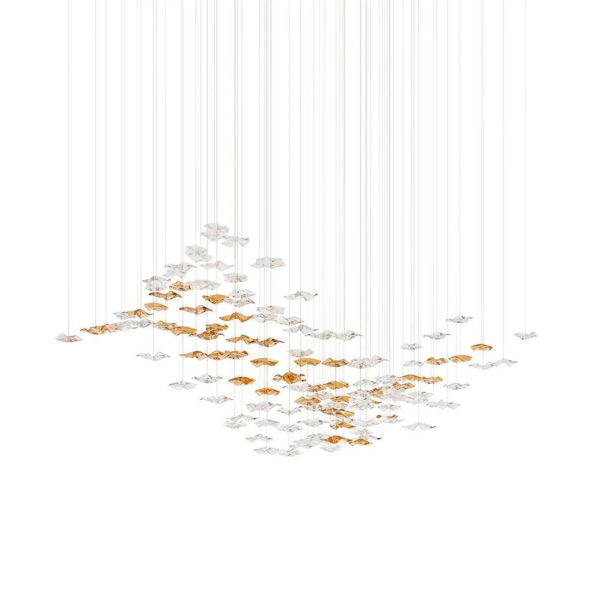 Tidal Art Glass Chandelier - Image 21