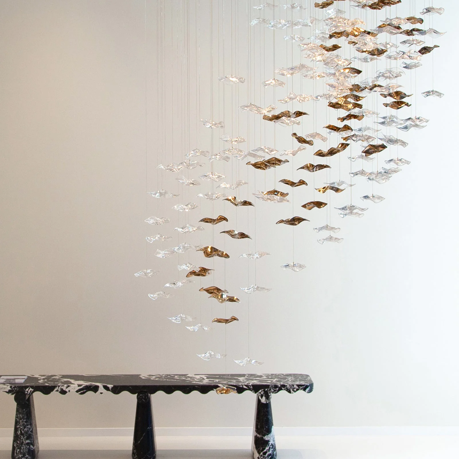 Tidal Art Glass Chandelier - Image 30