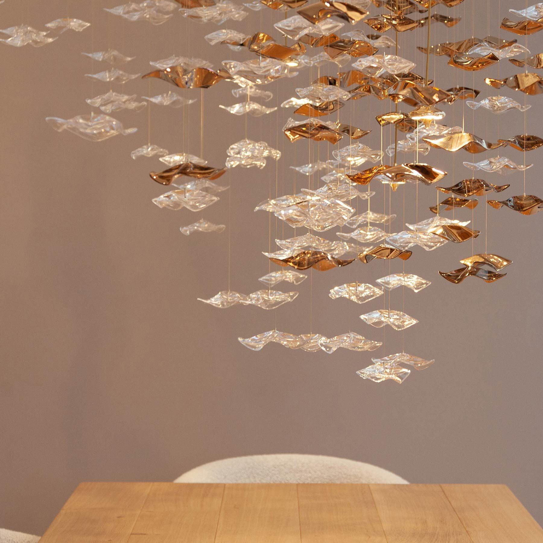 Tidal Art Glass Chandelier - Image 42
