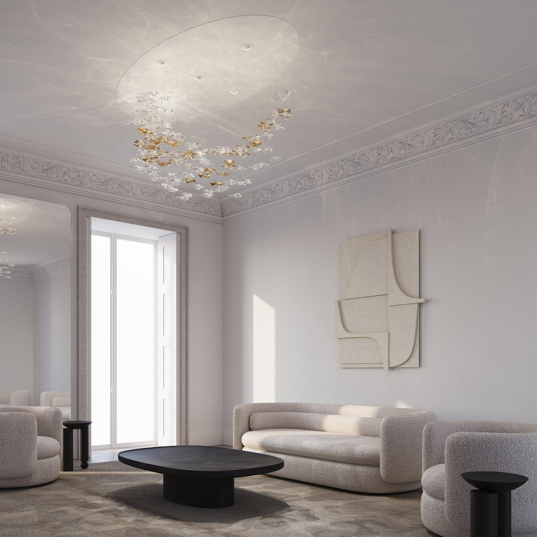 Tidal Art Glass Chandelier - Image 45