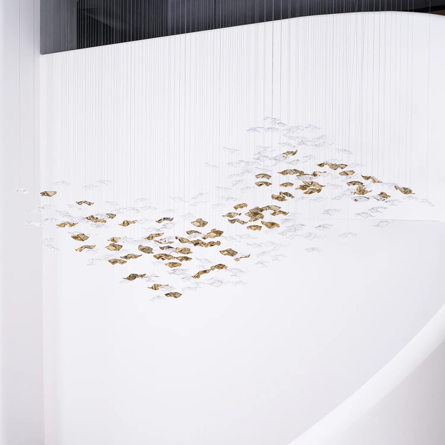 Tidal Art Glass Chandelier - Image 55