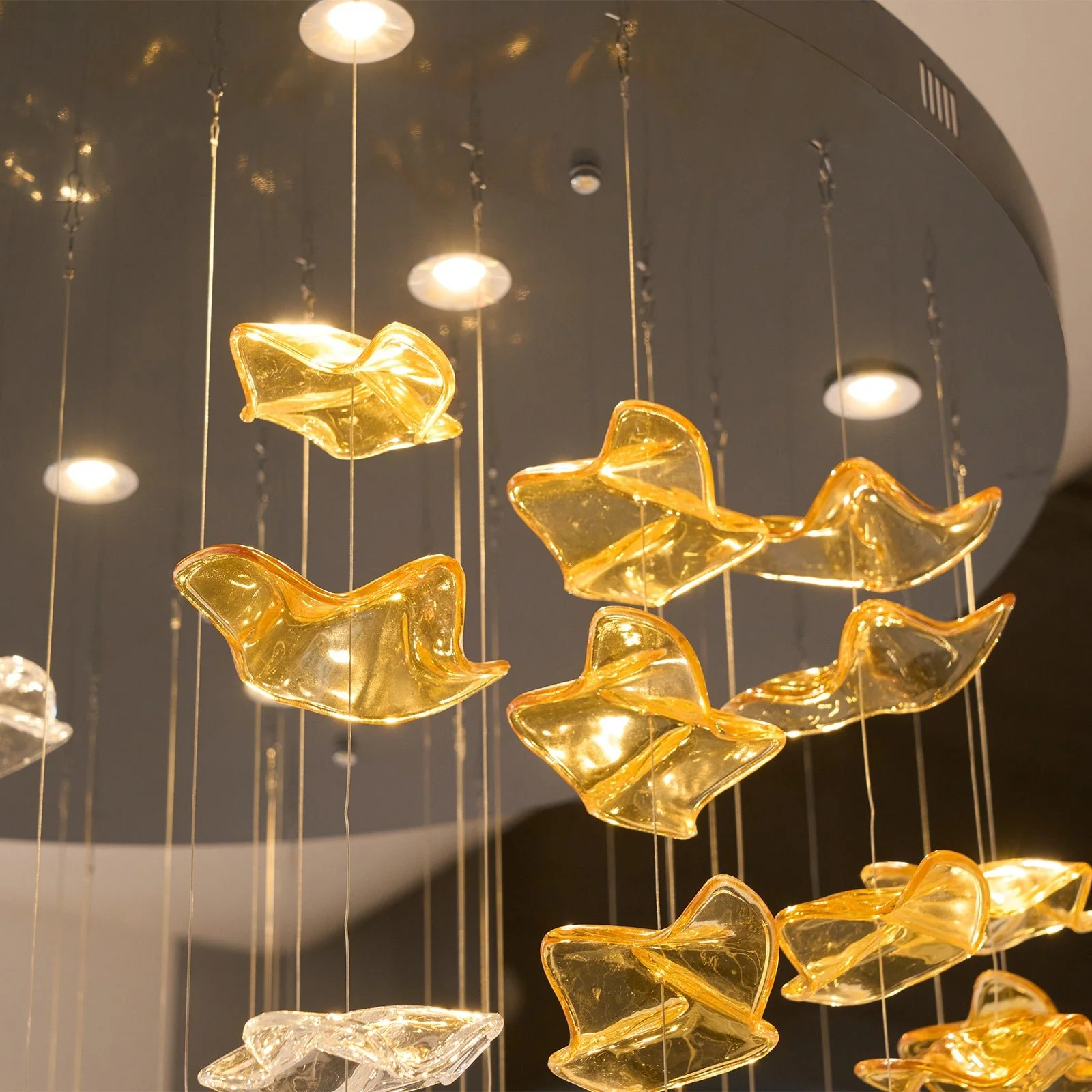 Tidal Art Glass Chandelier - Image 59