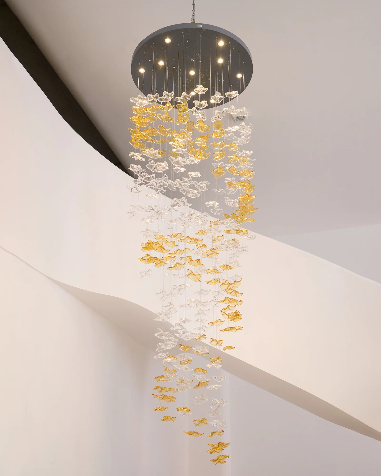 Tidal Art Glass Chandelier - Image 63