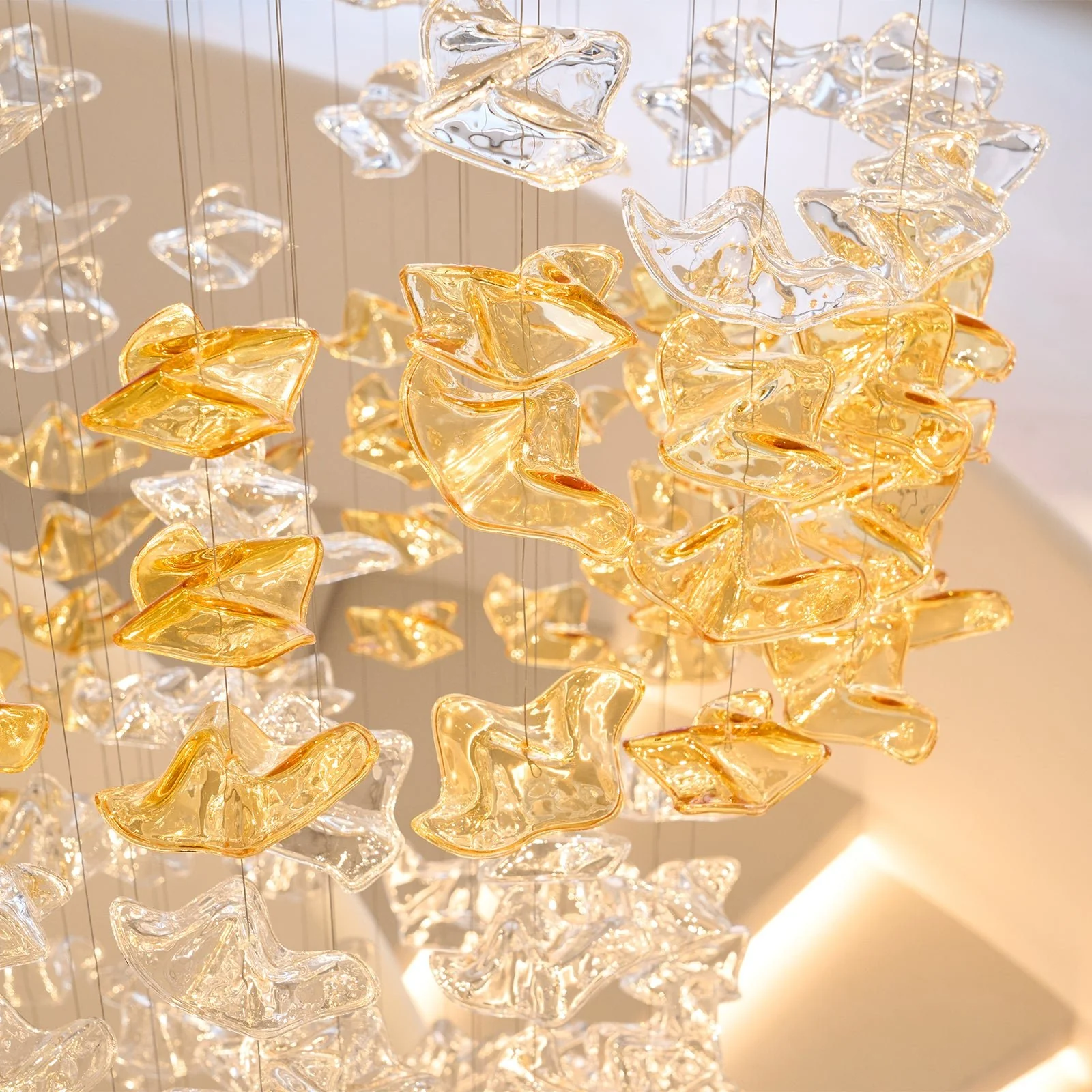 Tidal Art Glass Chandelier - Image 64