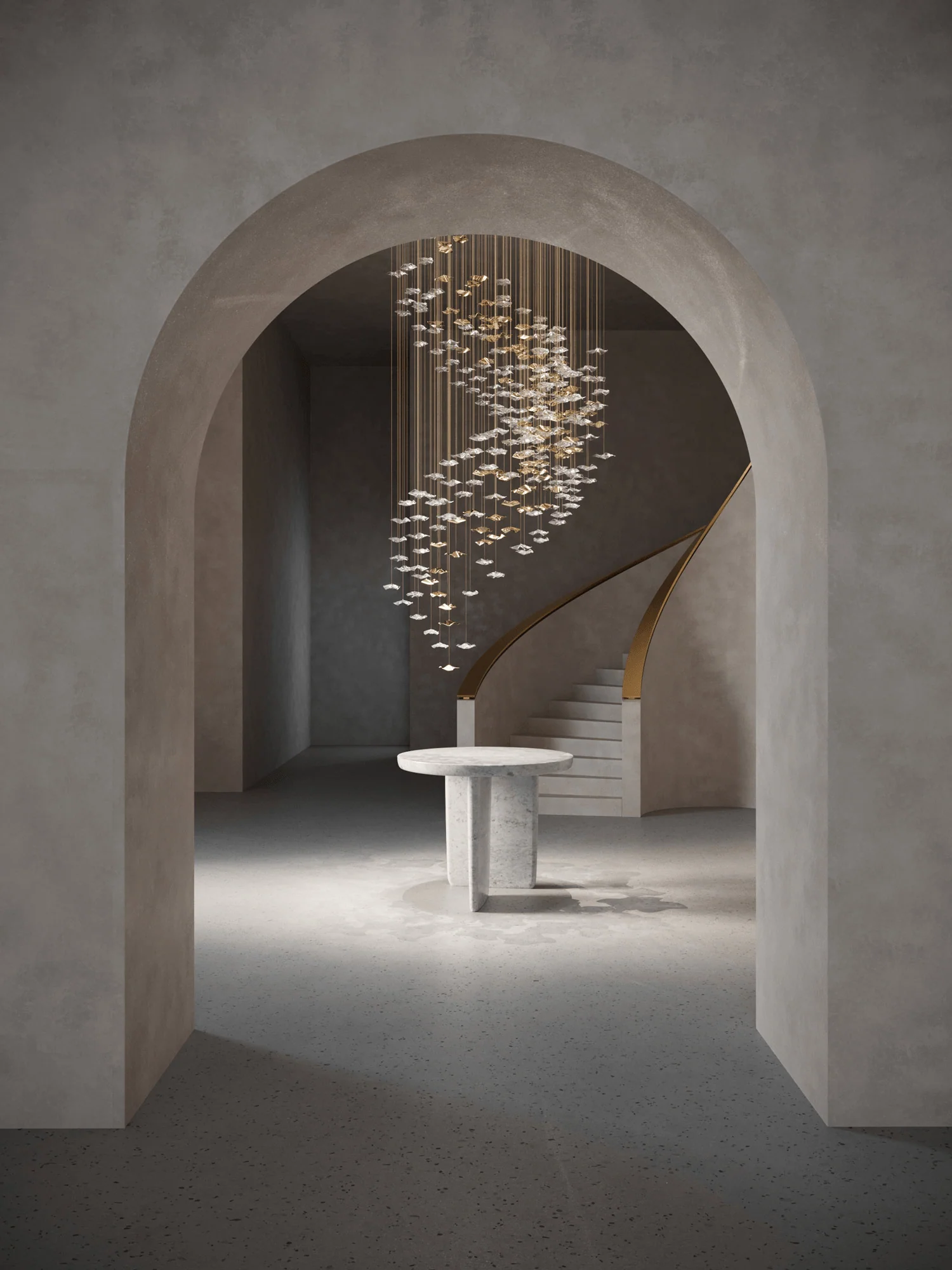 Tidal Art Glass Chandelier - Image 71