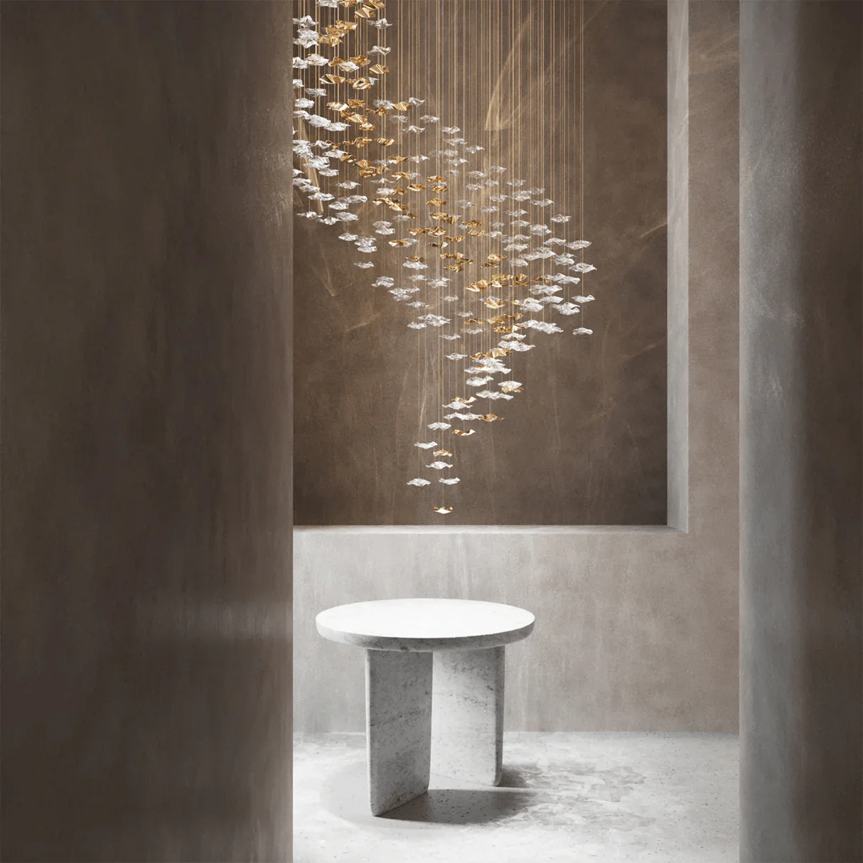 Tidal Art Glass Chandelier - Image 74