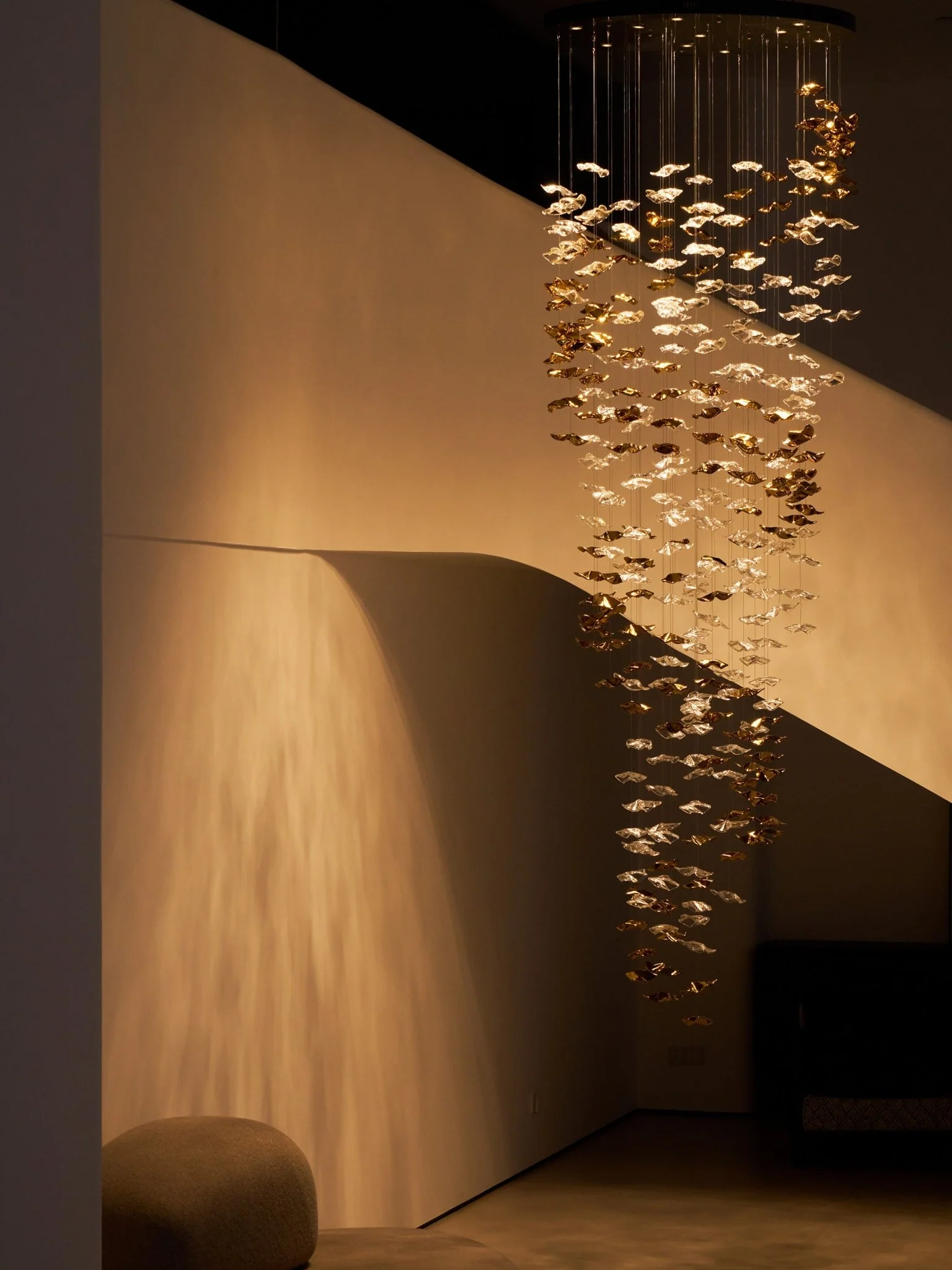 Tidal Art Glass Chandelier - Image 79