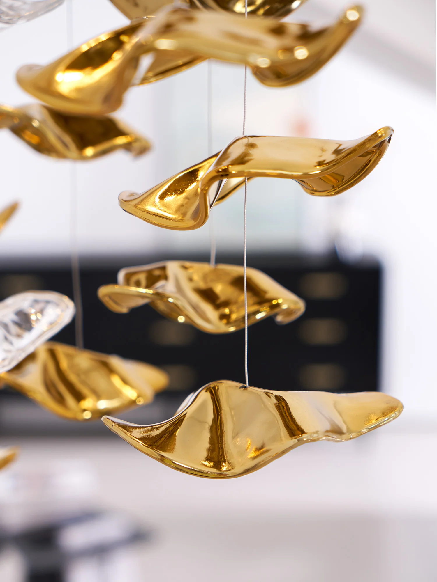 Tidal Art Glass Chandelier - Image 82