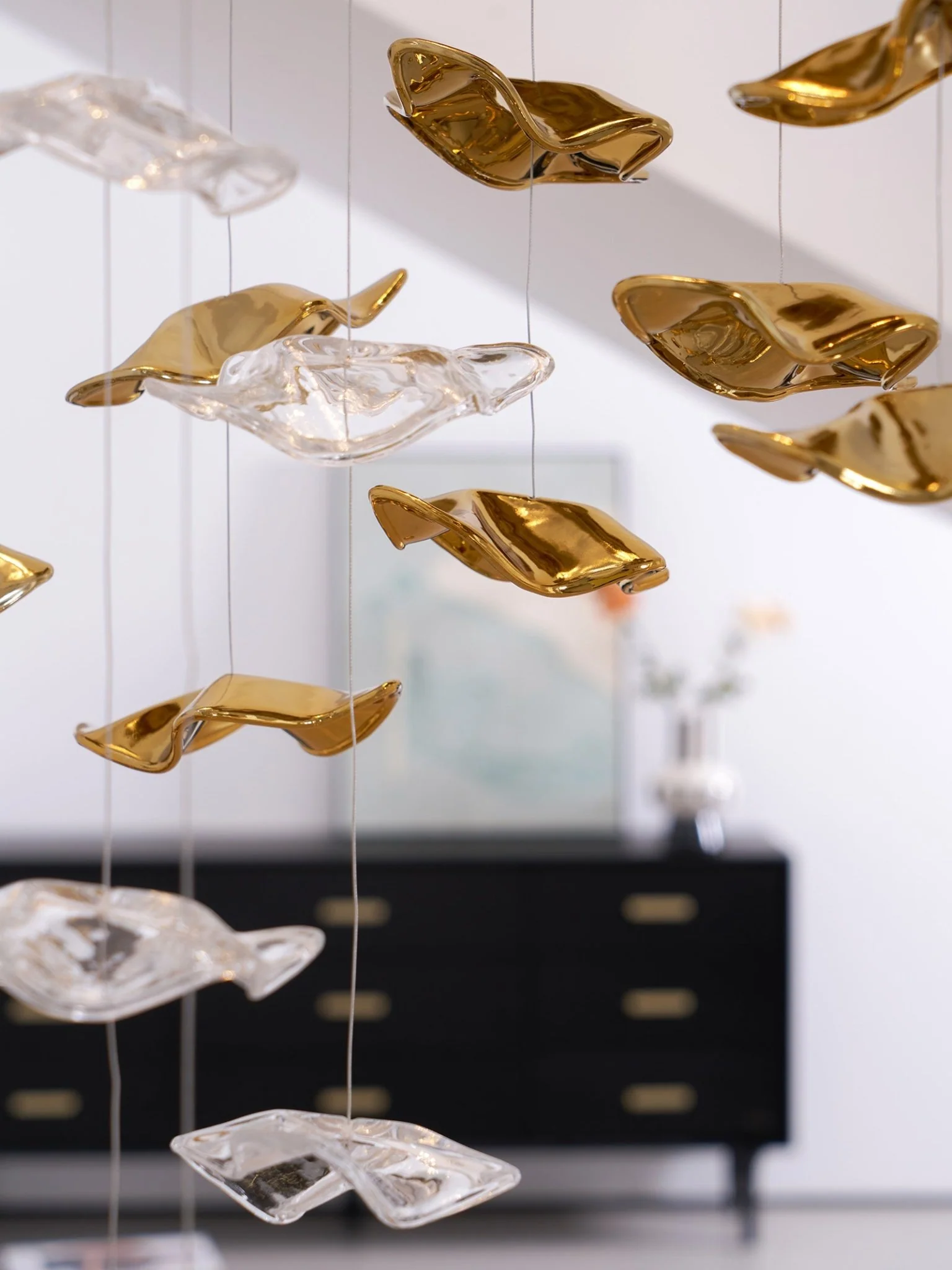 Tidal Art Glass Chandelier - Image 84