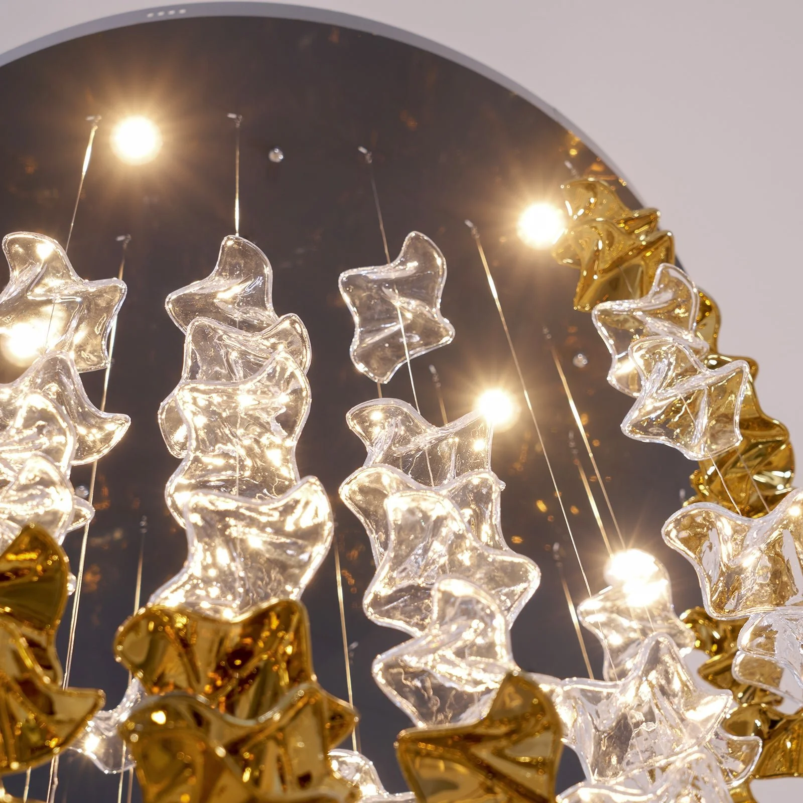 Tidal Art Glass Chandelier - Image 86