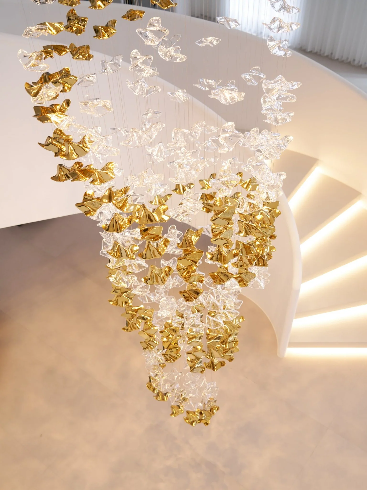 Tidal Art Glass Chandelier - Image 89