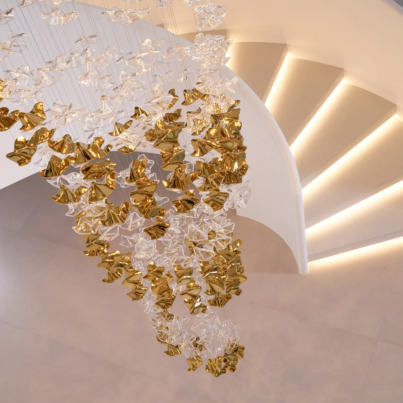 Tidal Art Glass Chandelier - Image 93
