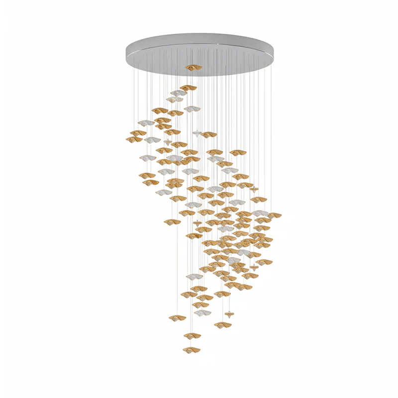 Tidal Art Glass Chandelier - Image 95