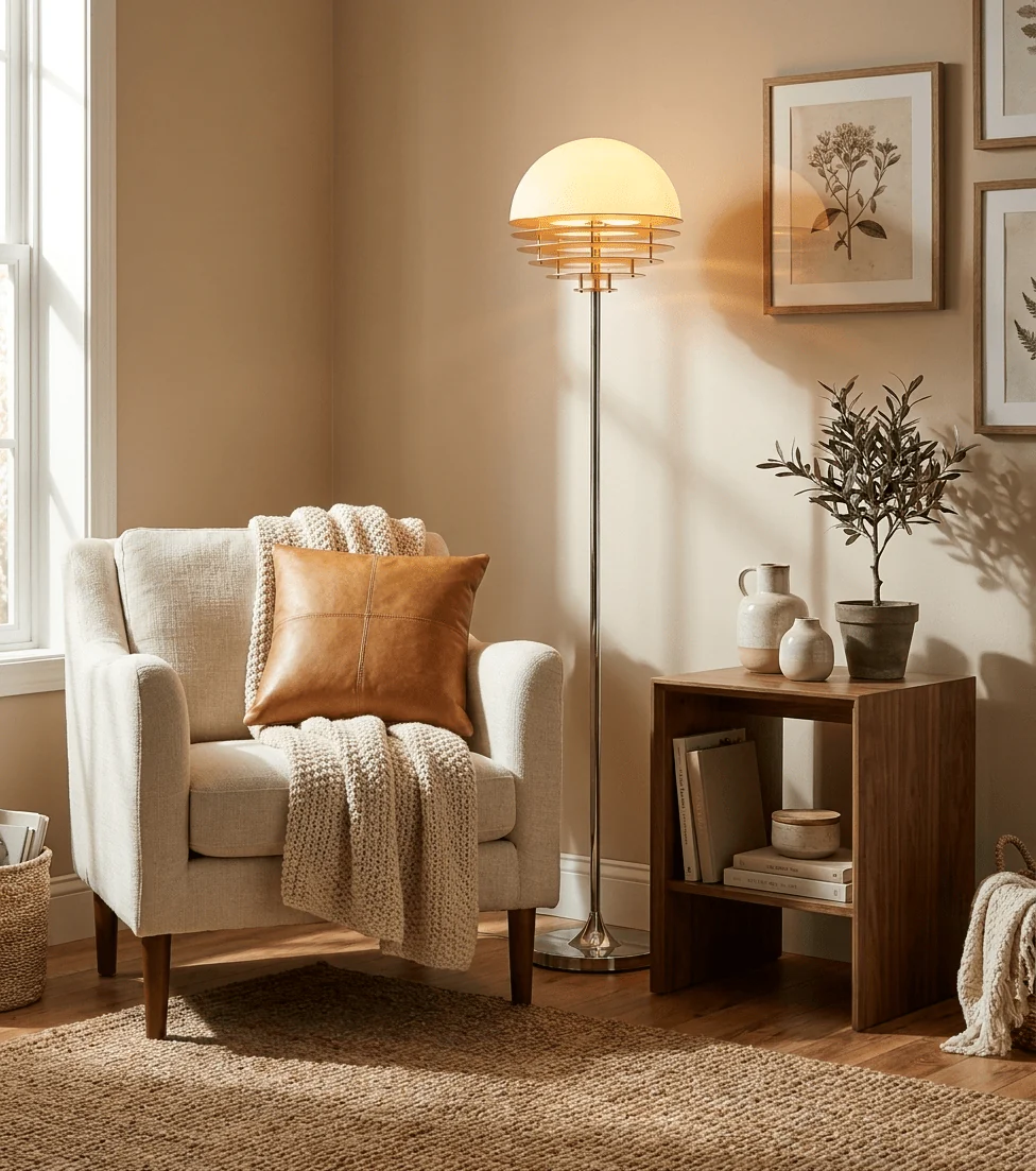 Dome Louver Floor Lamp - Image 2