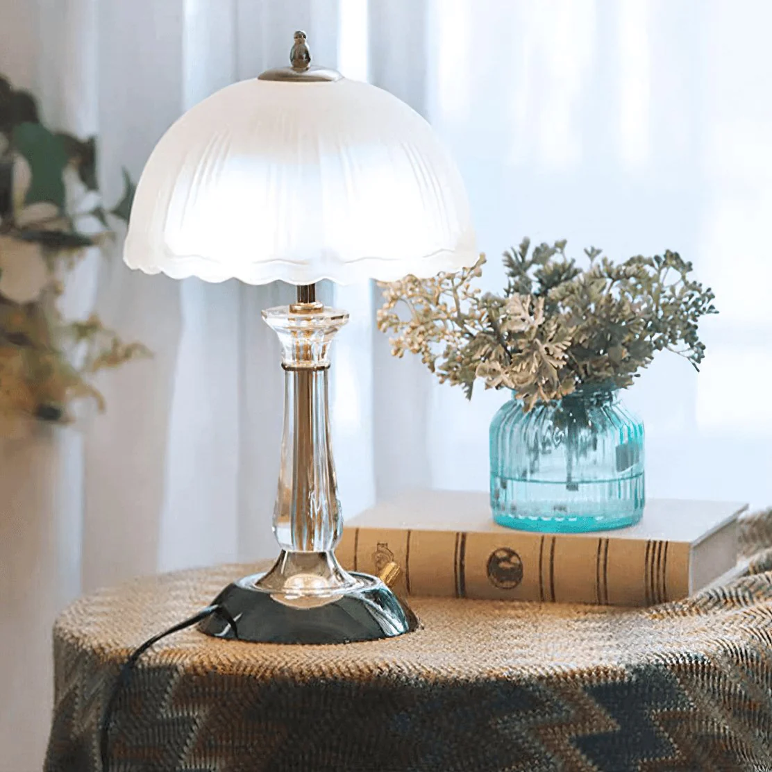 Domed Glass Table Light - Image 2