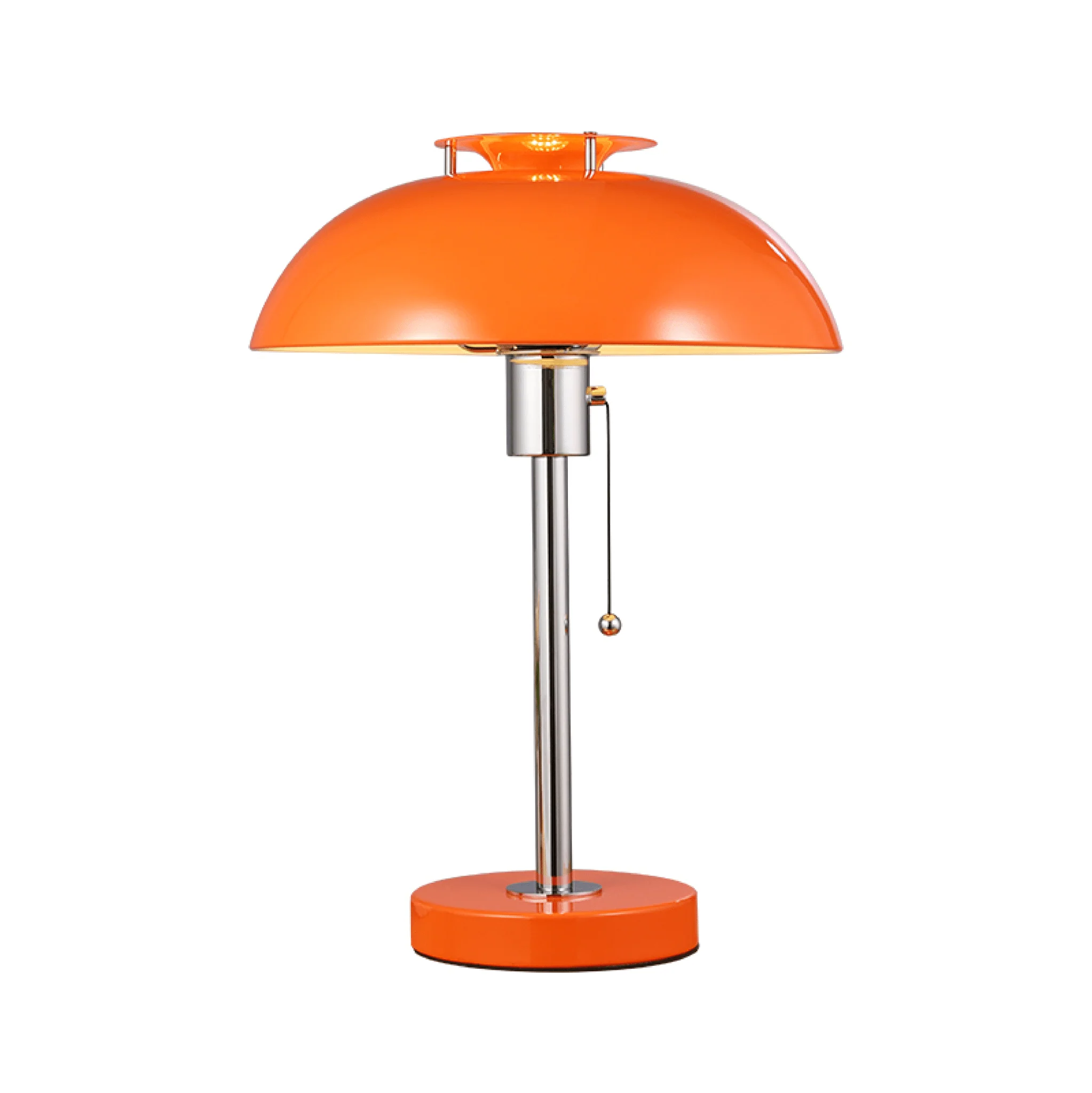Domo Chrome Mushroom Table Lamp - Image 9