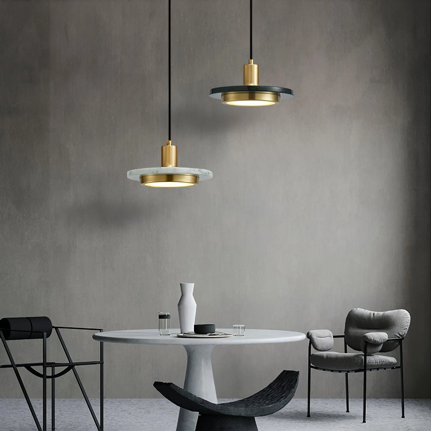 Double Circle Pendant Light - Image 33