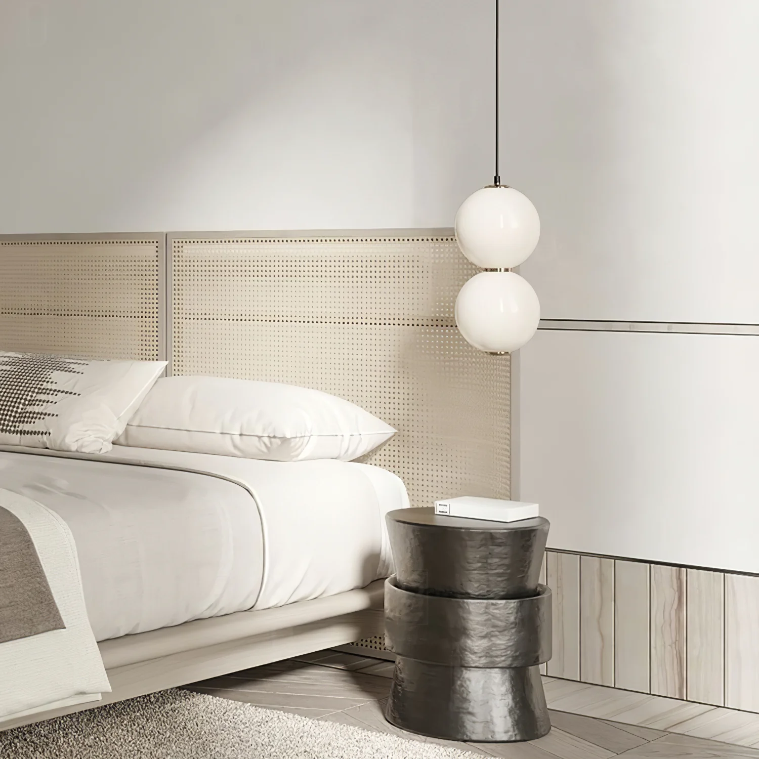 Double Globe Pendant Lamp - Image 21