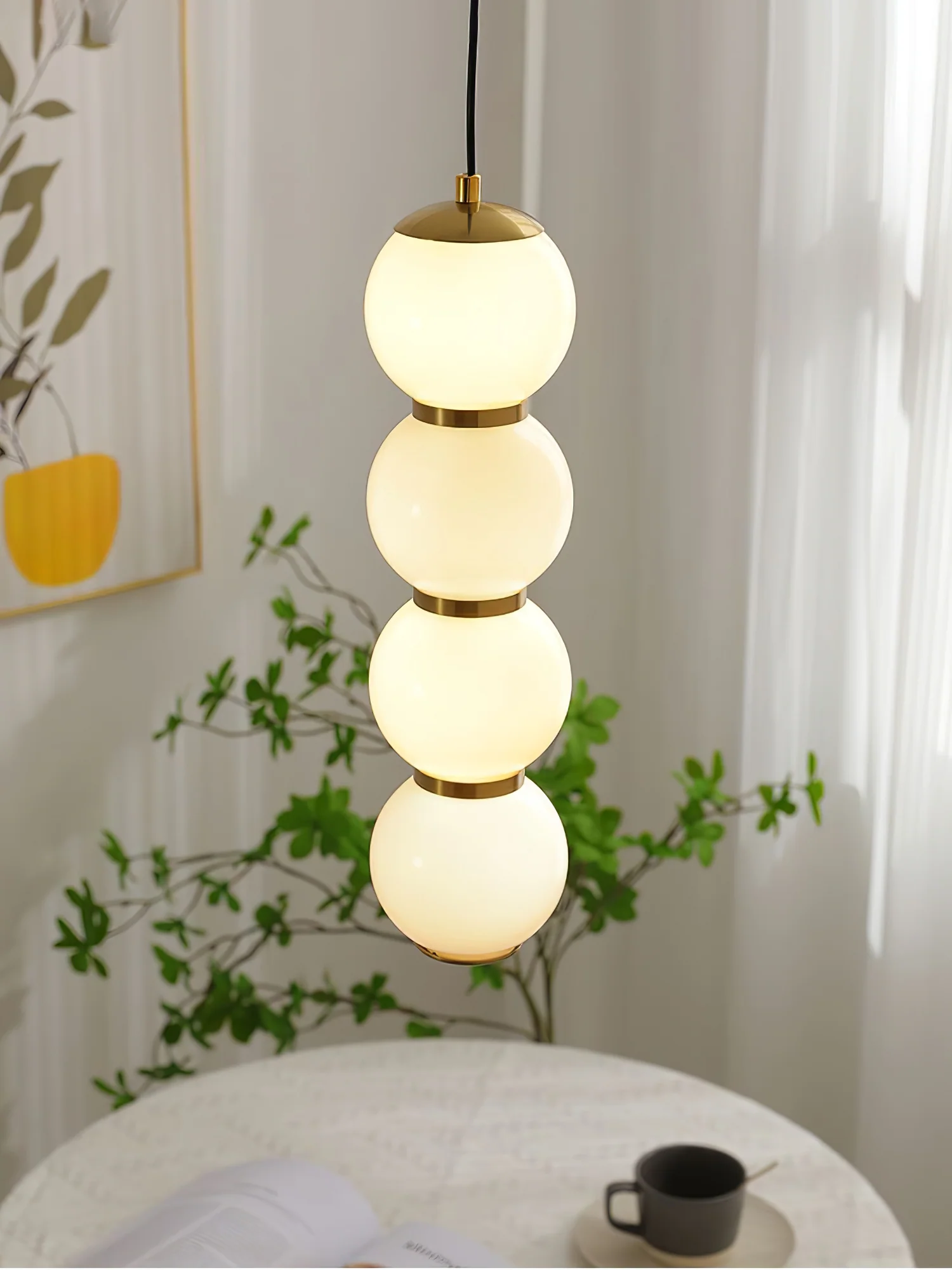 Double Globe Pendant Lamp - Image 27