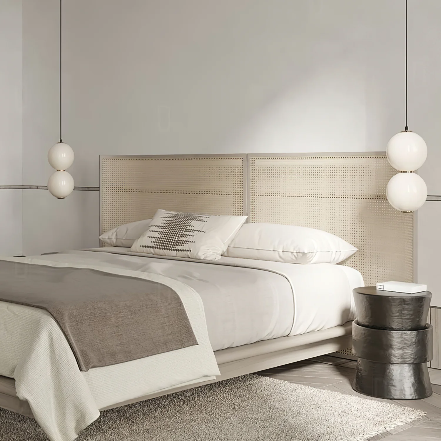 Double Globe Pendant Lamp - Image 5