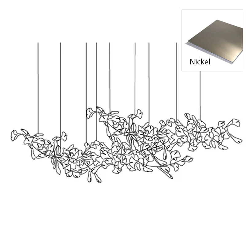 Double Layer Combination Gingko Chandelier - Image 30
