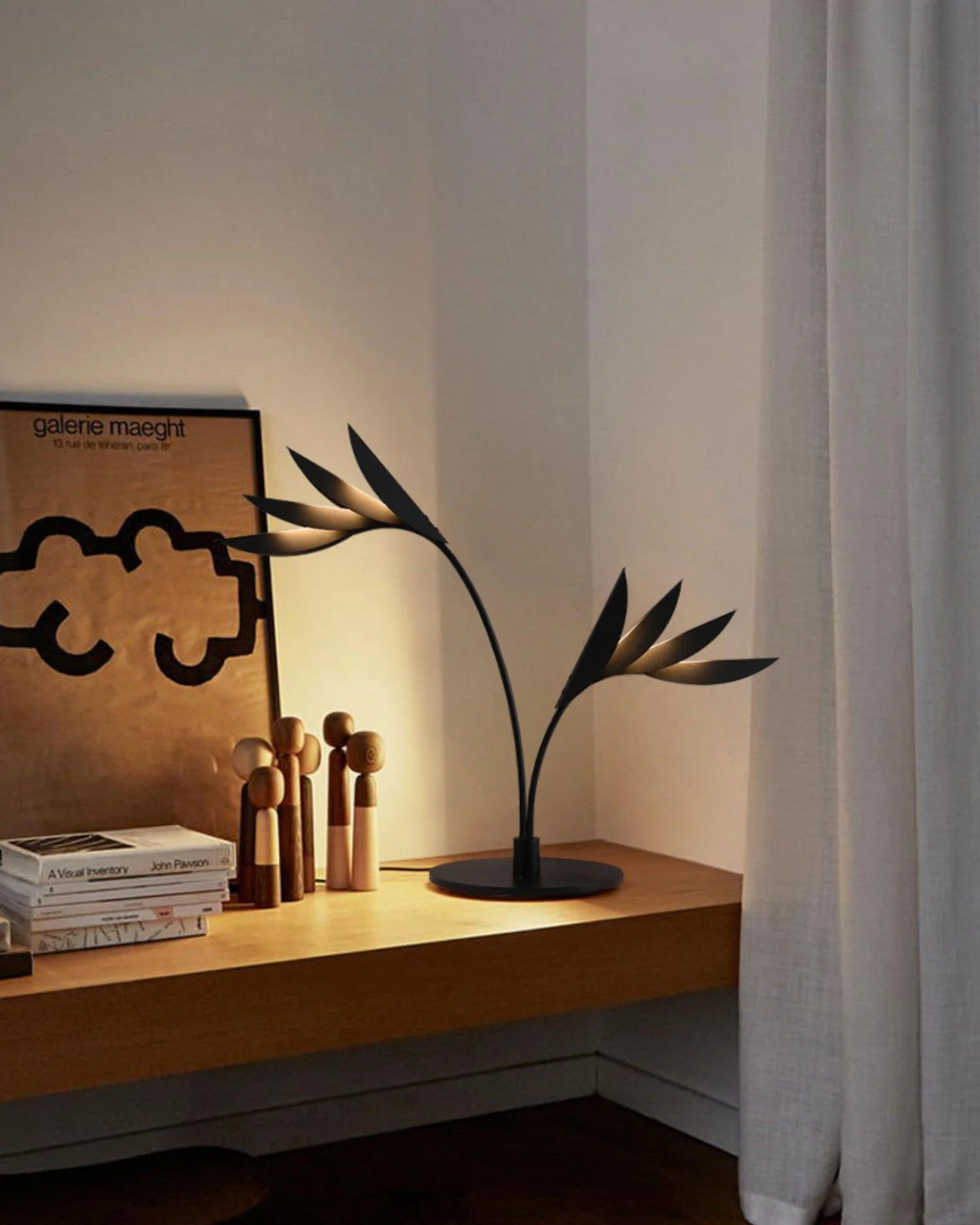 Double Leaf Table Lamp - Image 8