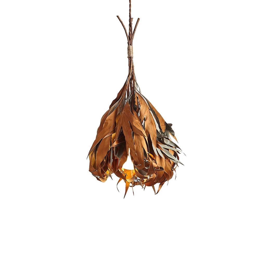 Dried Branch Leaf Pendant Lamp - Image 13
