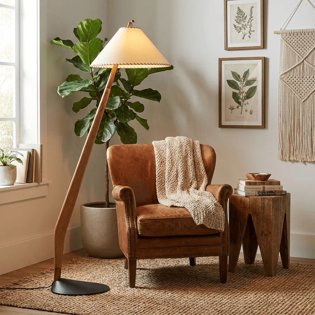Driftwood Tilt Floor Lamp - Image 7