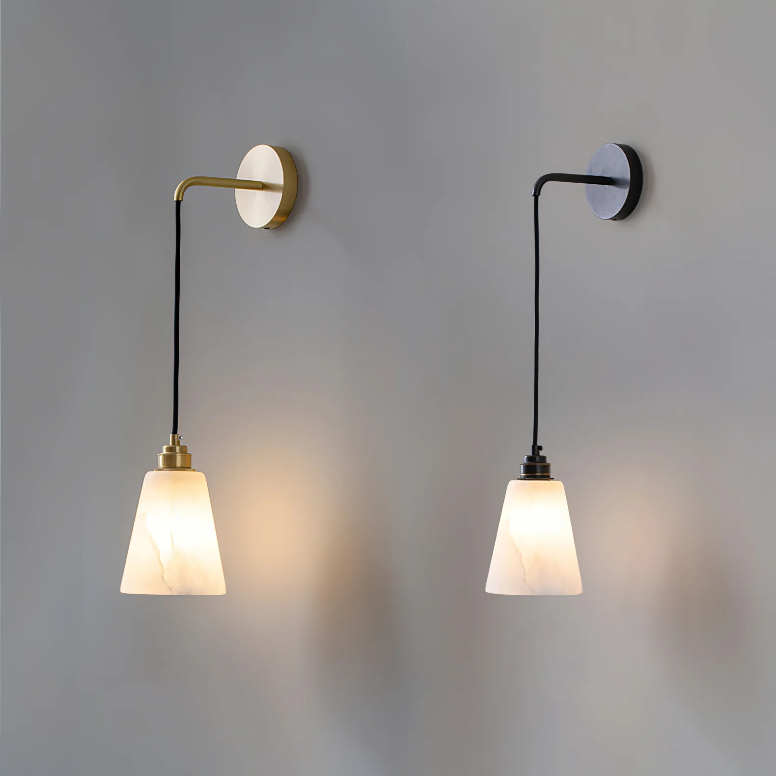 Droplet Alabaster Wall Lamp - Image 13