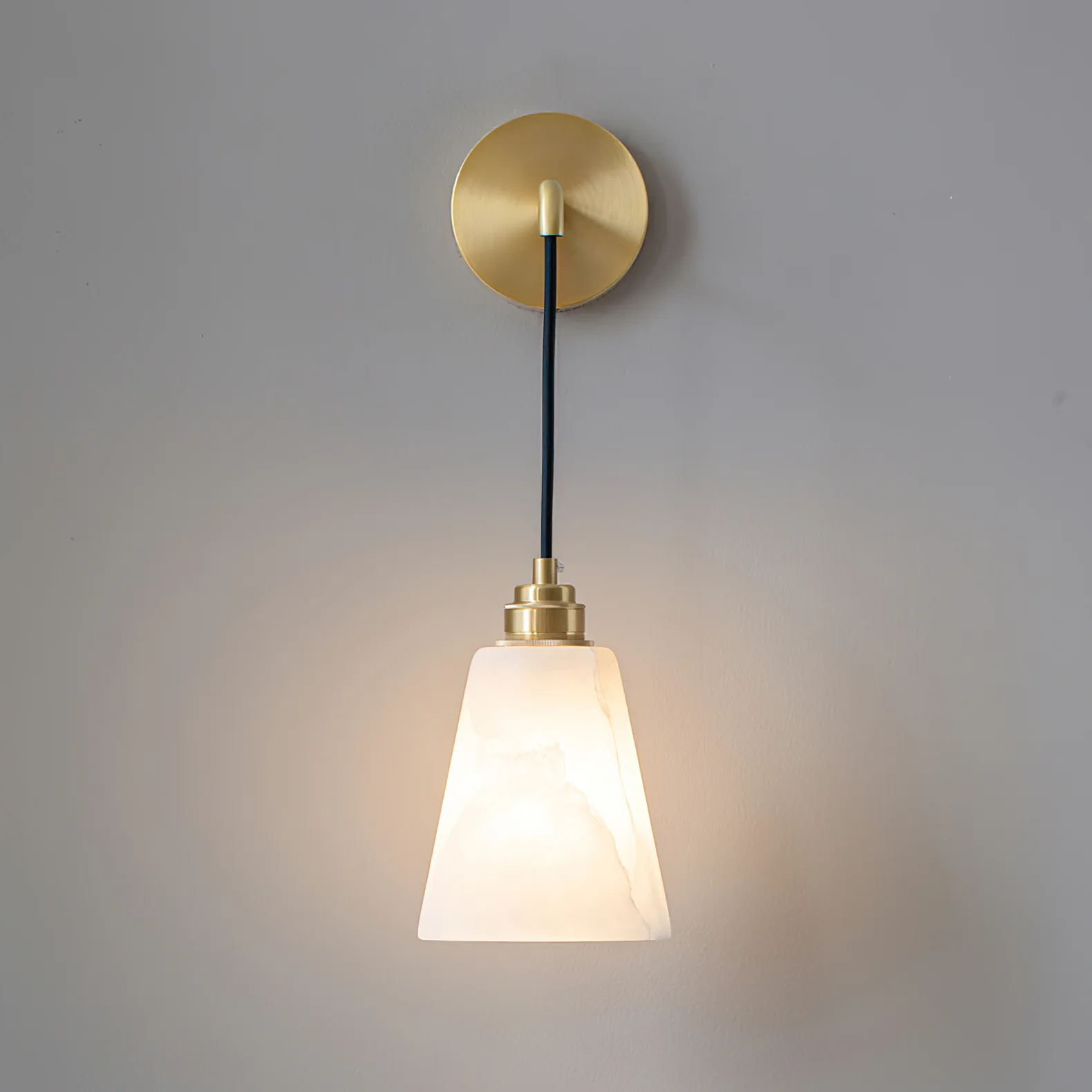 Droplet Alabaster Wall Lamp - Image 17