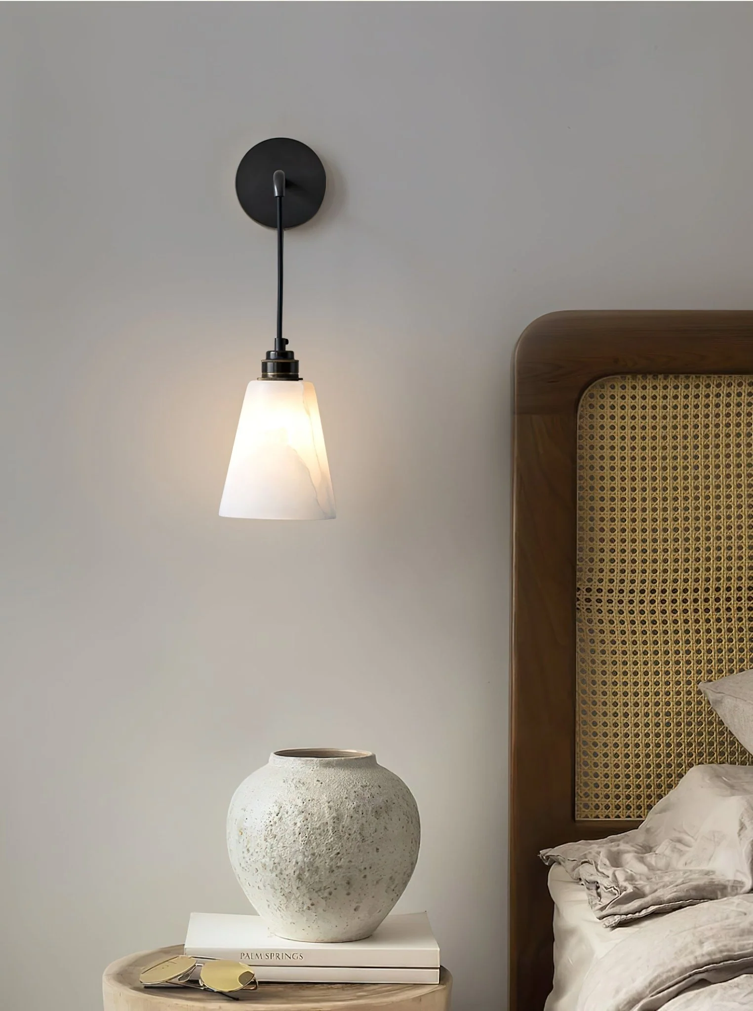 Droplet Alabaster Wall Lamp - Image 3