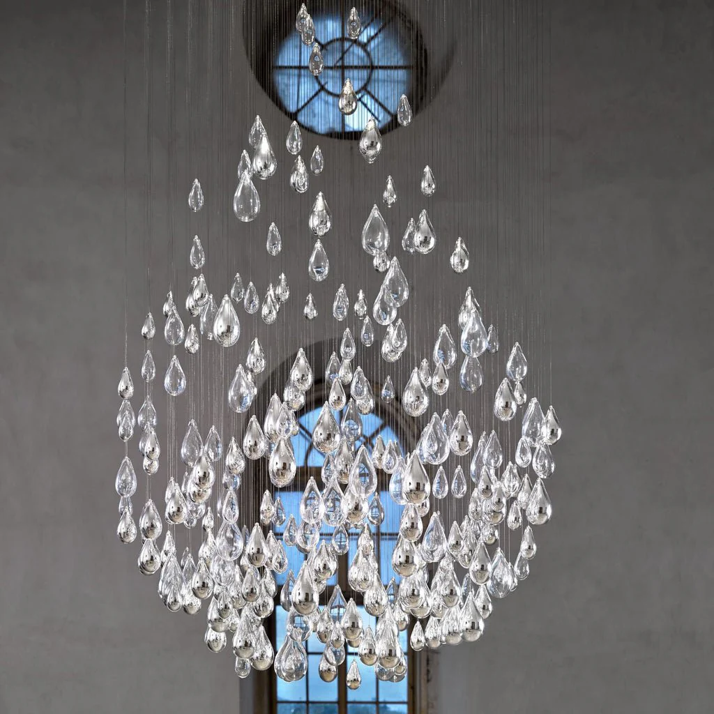 Droplets Sculpture Chandelier - Image 7