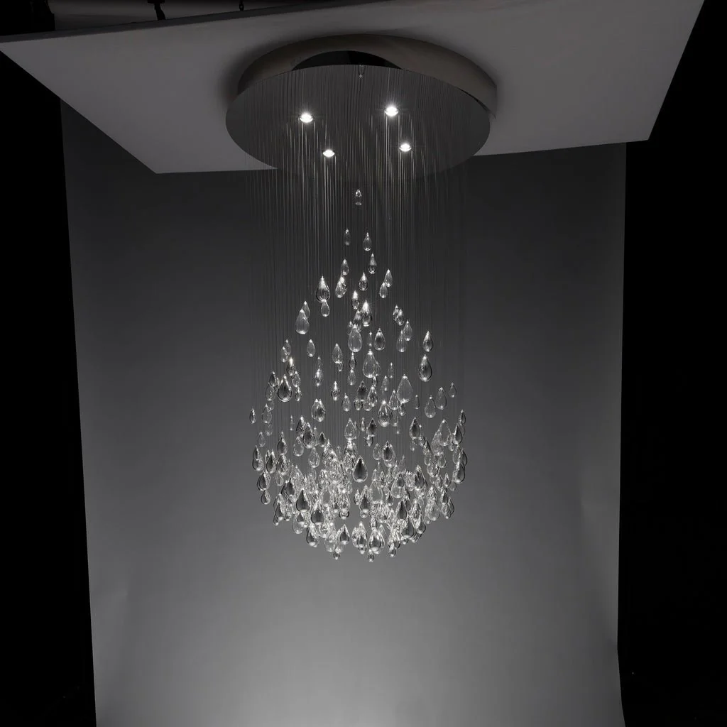 Droplets Sculpture Chandelier - Image 9