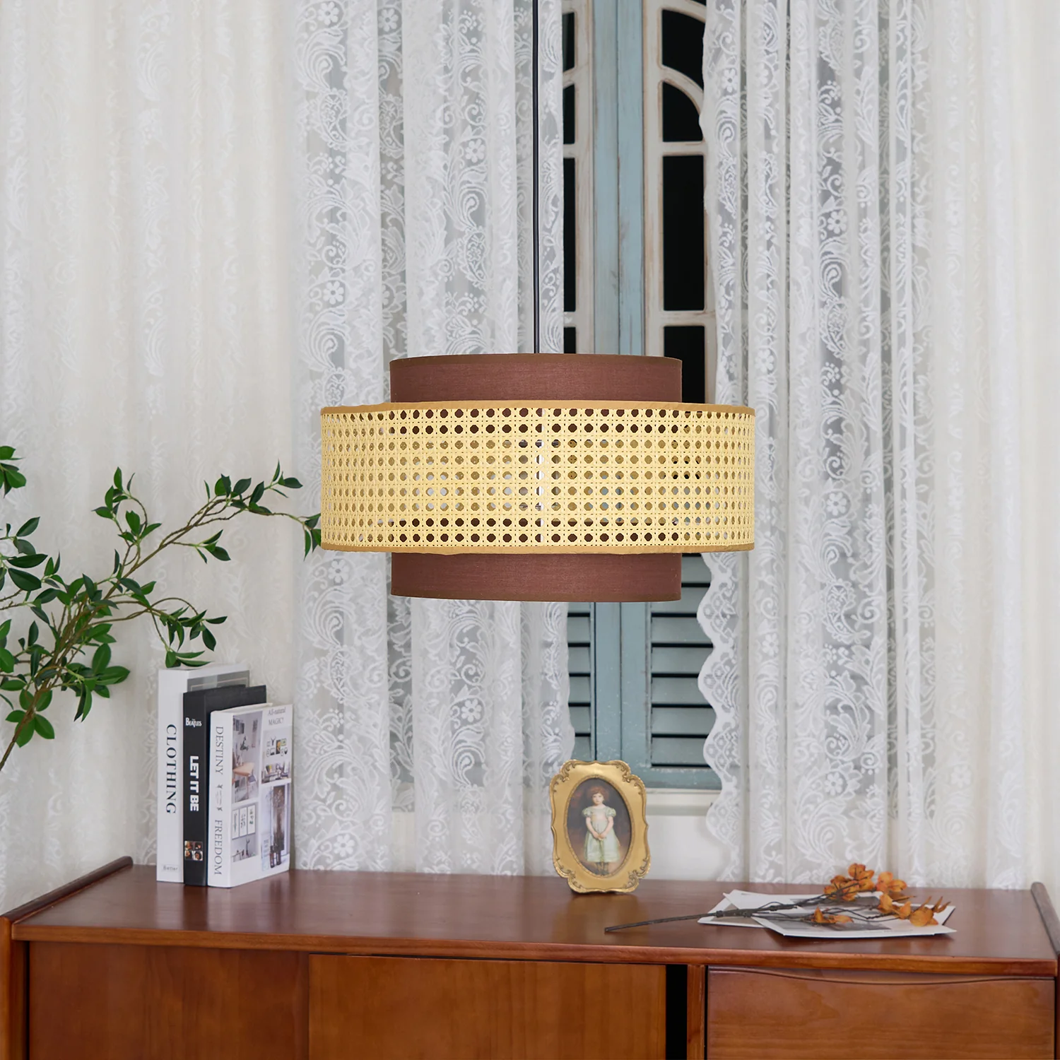 Drum Shade Pendant Light - Image 25