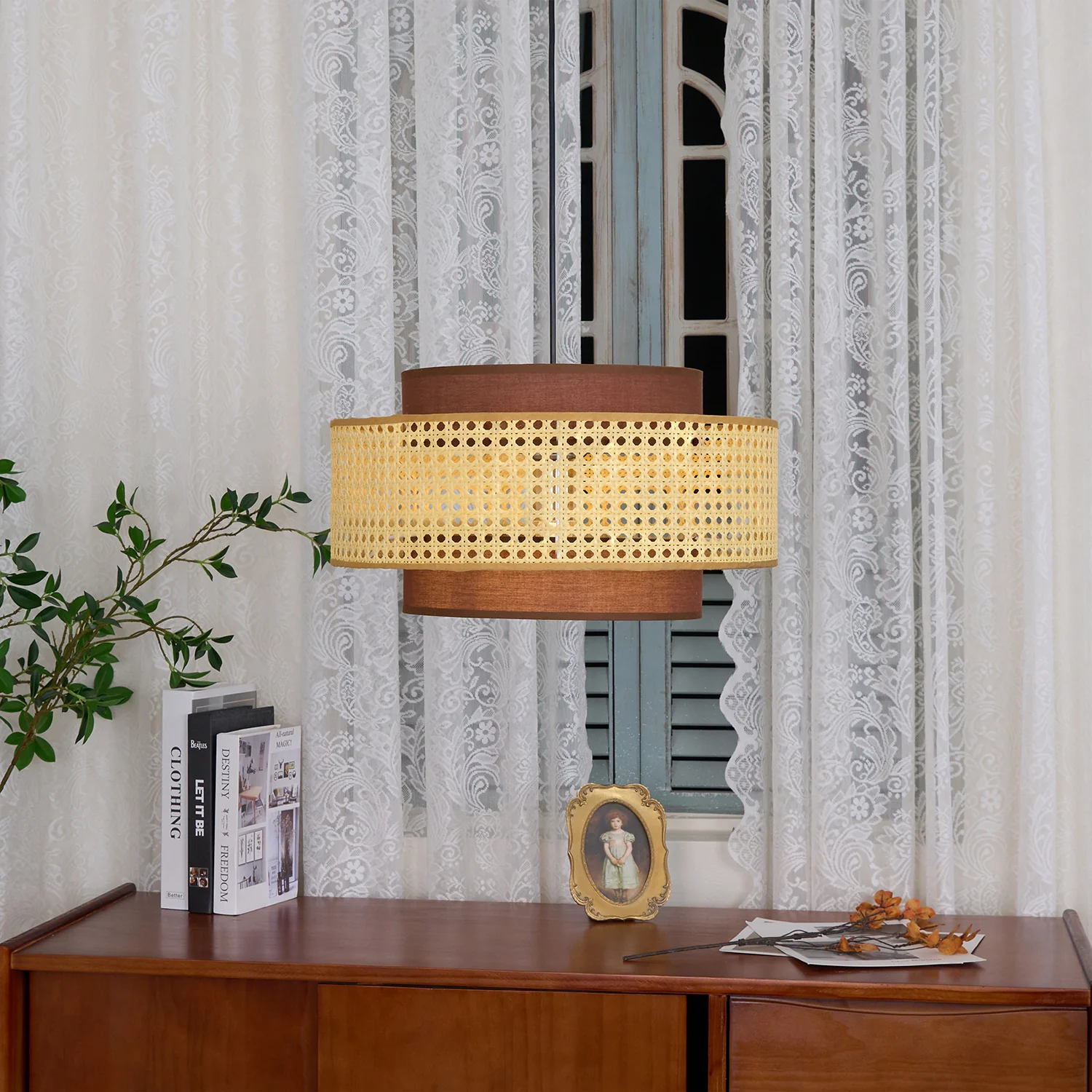 Drum Shade Pendant Light - Image 26