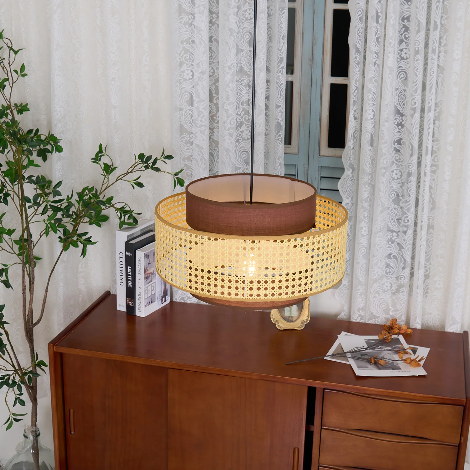 Drum Shade Pendant Light - Image 27