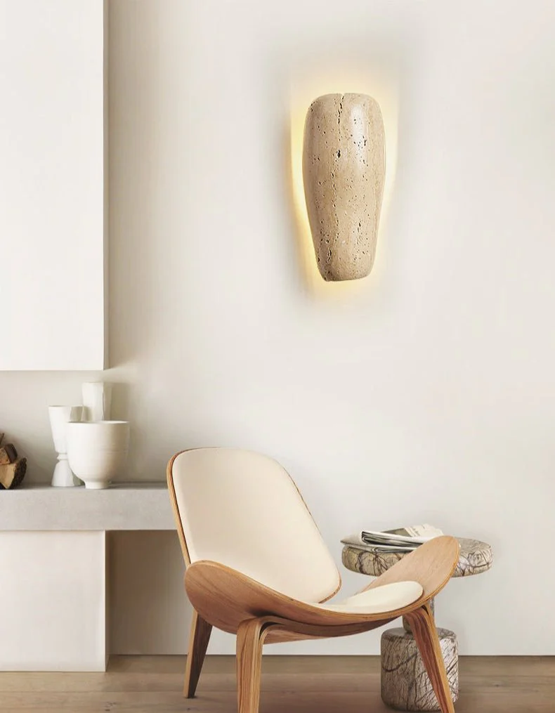 Earthy Stone Wall Sconce - Image 10