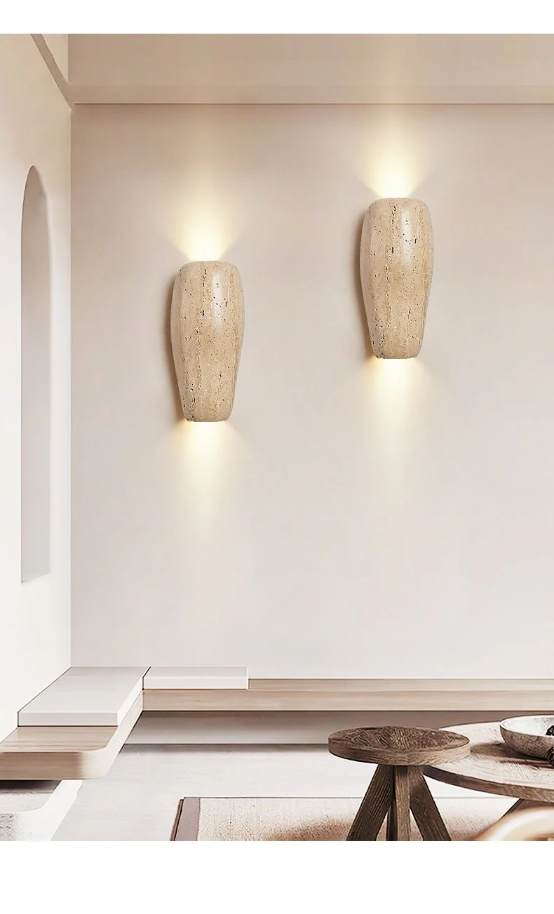 Earthy Stone Wall Sconce - Image 16